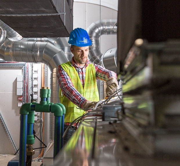 Building automation services for services and repairs